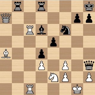 Jeugd : schaak puzzel stelling (1)